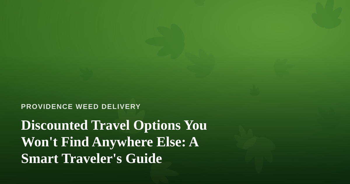 Discounted Travel Options You Won’t Find Anywhere Else: A Smart Traveler’s Guide